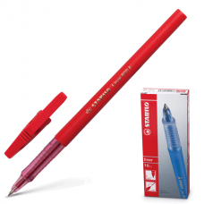 Ручка шариковая STABILO liner, красная